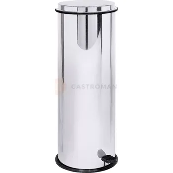 Venkovní odpadkový koš Odpadkový koš s výklopným víkem 25 l | CONTACTO, 624/025