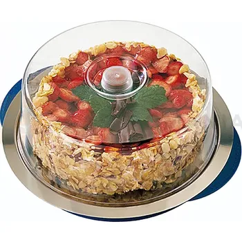 Chladící tác s poklopem kulatý, Ø350x150 mm | APS, 09093