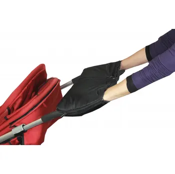 Autosedačka Emitex rukávník DUO 2v1 černý