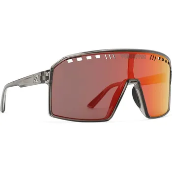 VonZipper Super Rad Grey Trans Satin Black Fire Chrome Lens