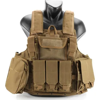 A.C.M. Taktická maskáčová vesta CIRAS modular - Coyote Brown (CB)