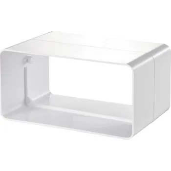 Příslušenství pro digestoř Kluge KVS920 Spojka, kanál plochý 220x90 mm, bílý