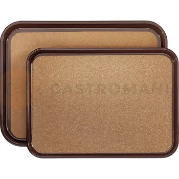 Protiskluzová podložka Podnos protiskluzový , korkový 455x340x23 mm | CONTACTO, 3773/455