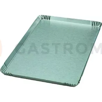 Čokoládová tyčinka Prezentační tác, stříbrný 305x225x20 mm | PAVONI, VE1