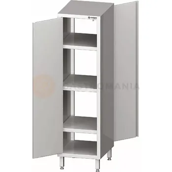 Skříň nerezová průchozí s křídlovými dvířky 500x500x1800 mm | STALGAST, 981505050