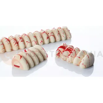 Kuchyňská sůl Silikonová forma na monoporce - 400x300 mm, 5 ks x 360x50x36 mm, 410 ml - PX4320S | PAVONI, Plummy