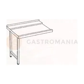 Počítačový stůl Stůl výstupní pravý 1400x750x850 mm | RM GASTRO, 00008075