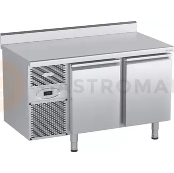 Mrazicí stůl s agregátem a plnými dveřmi 1325x700x850 mm | DORA METAL, DM-95002