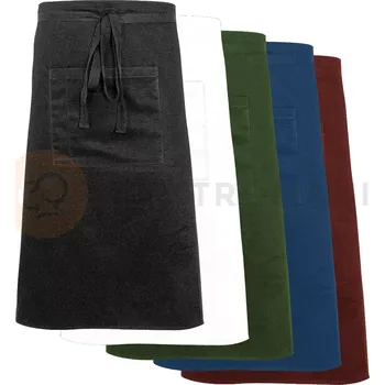 Kuchyňská zástěra Zástěra midi 70 cm černá | NINO CUCINO, 634021