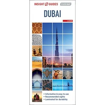 Cestování Insight Guides Flexi Map Dubai (Insight Maps) - APA Publications Limited