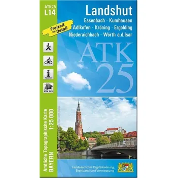 ATK25-L14 Landshut (Amtliche Topographische Karte 1:25000) - Landesamt für Denkmalpflege Hessen