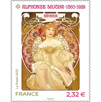 Poštovní známka Post France (2023) MiNr. 8563 ** - Francie - Alfons Mucha