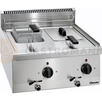 Stolní pila Fritéza 600 2x6 l 600x600x290 mm | BARTSCHER, 131413