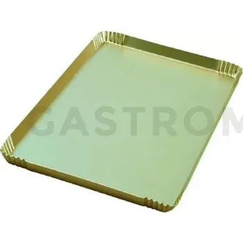 Čokoládová tyčinka Prezentační tác, zlatý 305x225x20 mm | PAVONI, VE1G