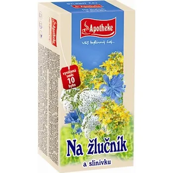 Horký nápoj Apotheke Na žlučník a slinivku čaj 20x 1,5 g