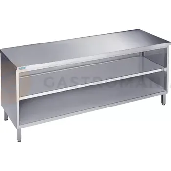 Příslušenství k židli Podstavec pracovního stolu 1500x700x850 mm s 2 policemi a bez pracovní desky | RILLING, ASG 0715U 0000