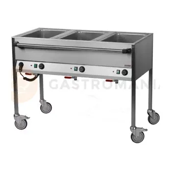 Výdejník vody Pojízdné vodní lázně - ovládání na kratší straně 2,1 kW | REDFOX, VLPK-3120