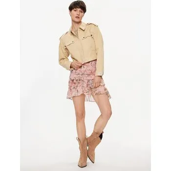Pepe Jeans Bunda pro přechodné období Samantha PL402363 Béžová Regular Fit XS