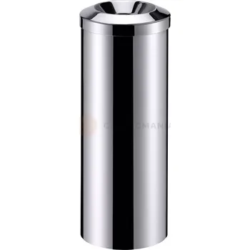 Venkovní odpadkový koš Odpadkový koš na papír 100-250x680 mm | CONTACTO, 1620/680