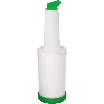 Trekingová hůl Láhev 1 litr, zelená | GASTRO-TIP, 7550418