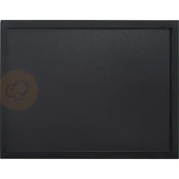 Jídelní židle Tabulka menu v dřevěném rámu v černé barvě 800x600 mm | CONTACTO, 7680/080