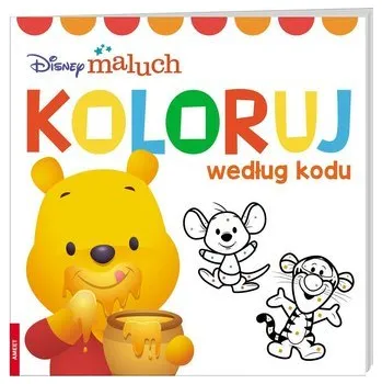 První čtění Disney Maluch. Koloruj według kodu - praca zbiorowa