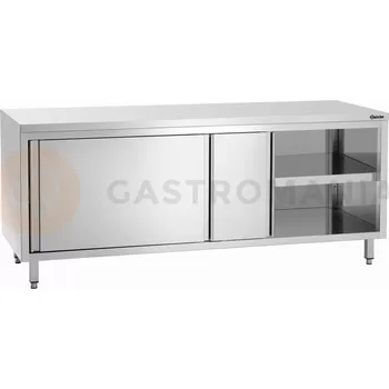 Dětská skříň Pracovní skříňka série 700, 2000x700x850 mm, posuvné dveře | BARTSCHER, 337207