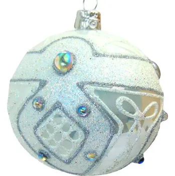 Vánoce Vánoční koule 8cm dekor Paris