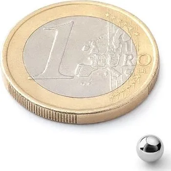 Dekorativní magnet Neodymová magnetická koule Ø 4 mm, síla 250 g