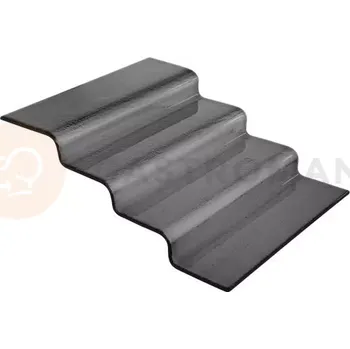 Servírovací stolek Bufetové 4-stupňové schody, černé | FINE DINE, 429785