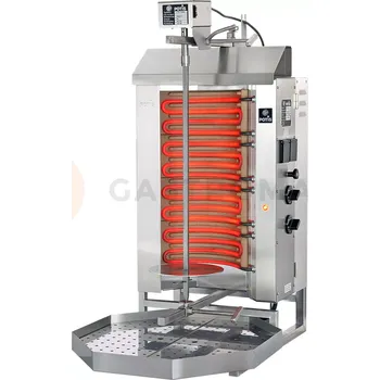 Námořní AV technika Gyros/kebab gril elektrický, zátěž: 30 kg, 6 kW | POTIS, E-2