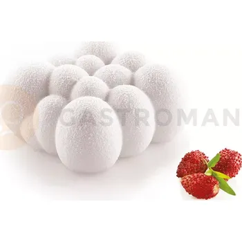 Přisada na vaření a pečení Forma na monoporce - 6x 120 ml, 71x71x34 mm | SILIKOMART, Cloud 120