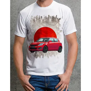 tričko Suzuki Swift RED S (Trička s motivy aut)