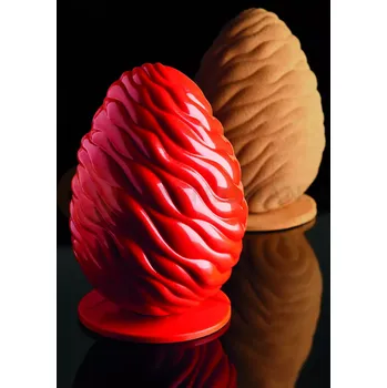 Čokoládová tyčinka Forma na čokoládu - vejce, 140x205 mm, 380 g - KT158 | PAVONI, Fluid