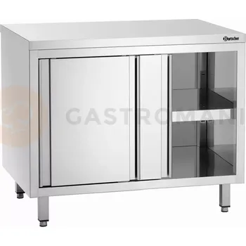 Dětská skříň Pracovní skříňka série 700, 1000x700x850 mm, posuvné dveře | BARTSCHER, 337107