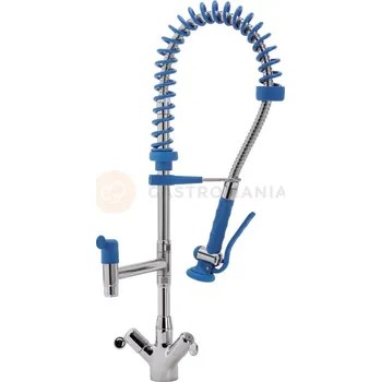 Záložní baterie Stolní baterie (loktová) s tlakovou sprchou a napouštěcím raménkem | ASBER, GDM2C-60 E N