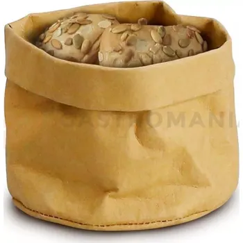 Papírová taška na pečivo, béžová 17x17x15 cm | HENDI, 429228