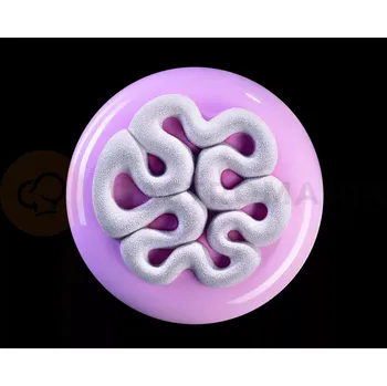 Kuchyňská sůl Silikonová forma na 3D dezert - 240x140 mm, 2 ks, 110x11 mm, 60 ml - TOP16S | PAVONI, Mini Jelly