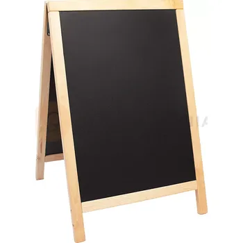 Tabule v dřevěném rámu v přírodní barvě, 550x850 mm | CONTACTO, 7695/080