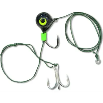 Rybářský háček Black Cat jig montáž Vario Fireball Rig Gramáž: 160 g
