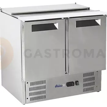 Chladicí salátový stůl, třídvéřový s odklápěcím víkem | ARKTIC, 236178