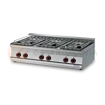 Plynová kartuše Sporák plynový stolní s 6 hořáky | RM GASTRO, PCT 712 G/P