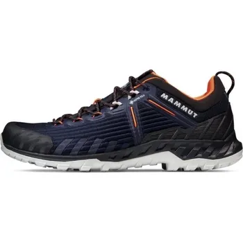 Pánská treková obuv Mammut Mammut Alnasca Knit III Low GTX® Men Barva + velikost: Modrá tmavá - EU 41 1/3 - UK 7.5