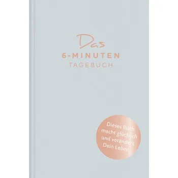 Das 6-Minuten-Tagebuch (aquarellblau) - Spenst, Dominik
