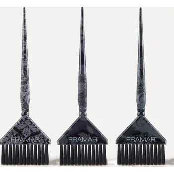 Kosmetický štětec Framar set 3ks štětců pro barvení Big Daddy HB-BDS-OMG
