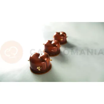 Kuchyňská sůl Silikonová forma na monoporce - 400x300mm, 20 otvorů, 60x42 mm, 102 ml - PX4375S | PAVONI, Yoga