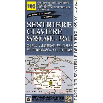 IGC Wanderkarte Sestrière