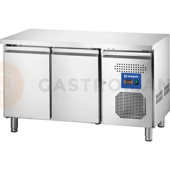 Mrazící stůl 2 dveřový, agregát na pravé straně, 282 l | STALGAST, 831027
