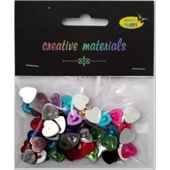 Set školních potřeb Serca akrylowe 10mm 12g