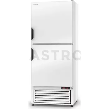 Lednice Chladící skříň s křídlovými dveřmi, jednokomorová, dvoudvéřová, dolní agregát, 4 kl., nerezový vnitřek, 625x730x2000 mm | RAPA, SCh - Z 625 / 2D